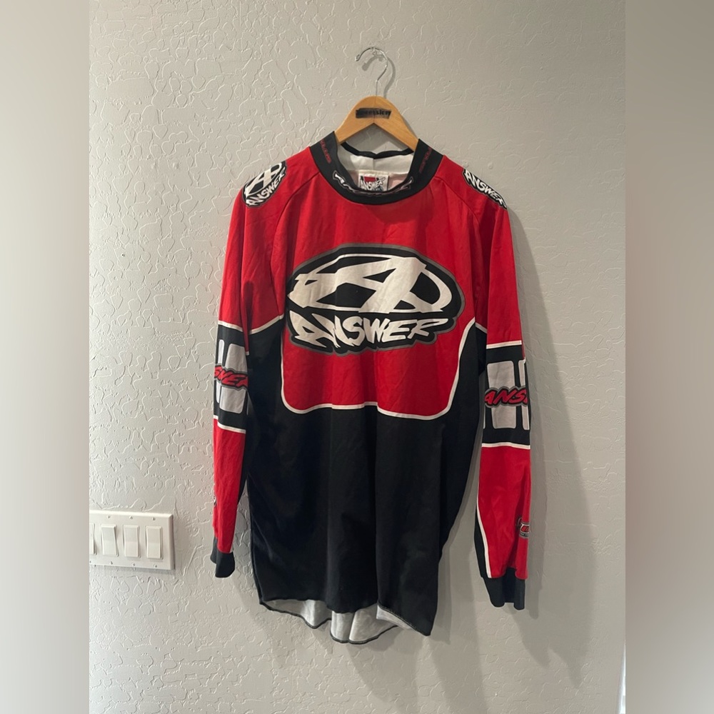 Vintage 1995 Answer Racing‎ Motocross Jersey Size XL